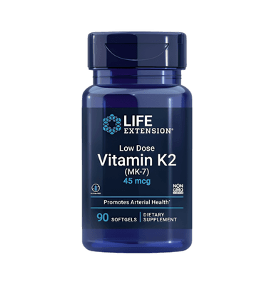 Låg Dos Vitamin K2 (MK-7) 45µg