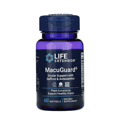 MacuGuard Ocular Support with Saffron & Astaxanthin