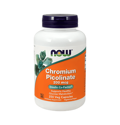 Chromium Picolinate 200mcg 250 Vegetariska Kapslar