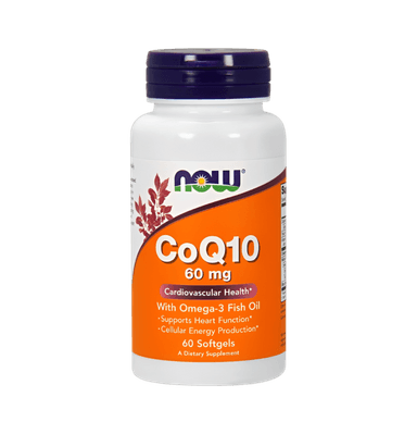 CoQ10 with Omega-3 60mg 60 Mjuka Gelkapslar