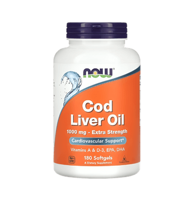 Cod Liver Oil 1000mg Extra styrka