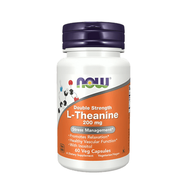 Dubbel styrka L-Theanine 200mg
