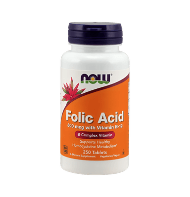 Folic Acid with Vitamin B12 800µg