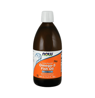 Omega-3 Fish Oil Vätska Lemon