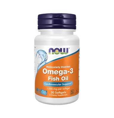Omega-3 Fish Oil Molecularly Distilled 30 Mjuka Kapslar
