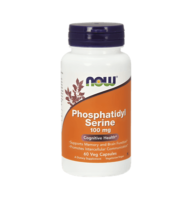 Phosphatidyl Serine 100mg 60 Vegetariska Kapslar