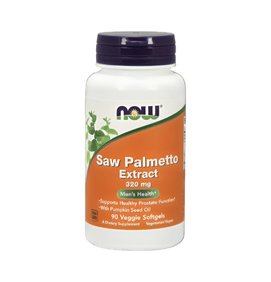 Saw Palmetto Extract with Pumpkin Seed Oil 320mg 90 Vegetariska Mjukgelkapslar