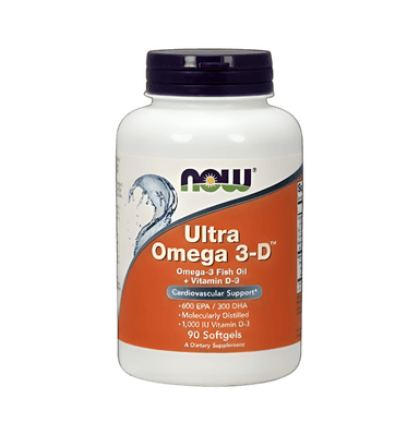 Ultra Omega 3-D with Vitamin D-3 90 Mjukgelskapslar