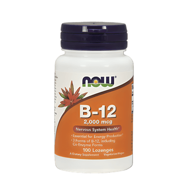 Vitamin B-12 2000µg 100 Sugtabletter