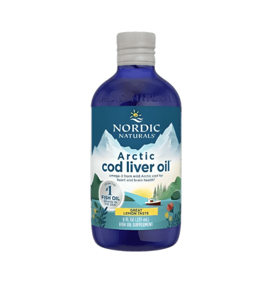 Arctic Cod Liver Oil 1060mg Lemon
