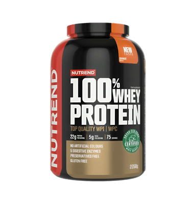 100% Whey Protein Orange 2250g Pulver