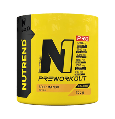 N1 Pro Pre-Workout Sour Mango 300g Pulver