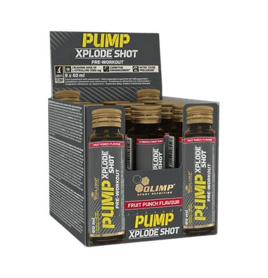 Pump Xplode Shot Fruit Punch 9x60ml Shots