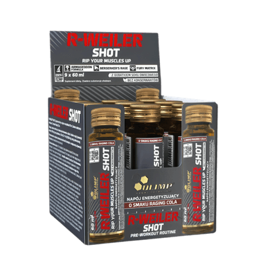 R-Weiler Shot Raging Cola 9x60ml Shots