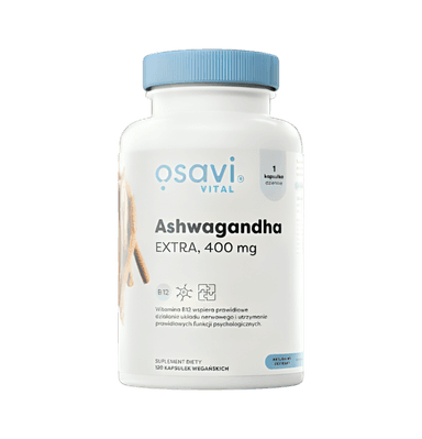 Ashwagandha Extra 400mg 120 Vegan Kapslar