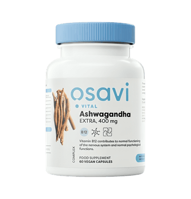 Ashwagandha Extra 400mg 60 Veganska Kapslar