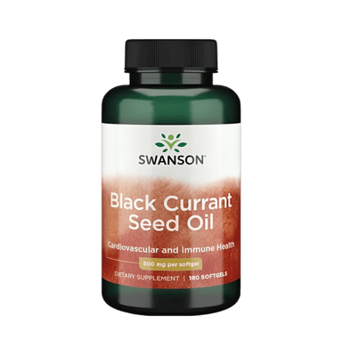 Black Currant Seed Oil 500mg 180 Gelkapslar