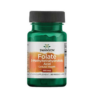 Folate (5-Methyltetrahydrofolic Acid) 800µg