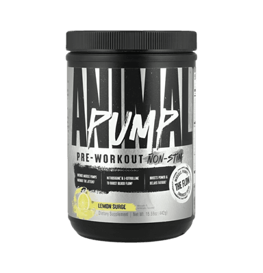 Pump Pre-Workout Non-Stim, Lemon Surge