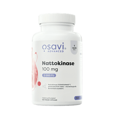 Nattokinase 100mg 120 Veganska Kapslar