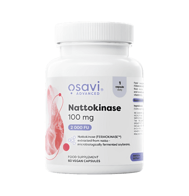 Nattokinase 100mg 60 Veganska Kapslar