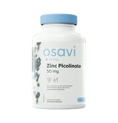 Zinc Picolinate 50mg 180 Veganska Kapslar