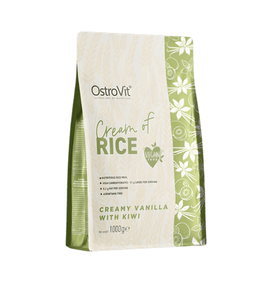 Cream of Rice Creamy Vanilla with Kiwi
