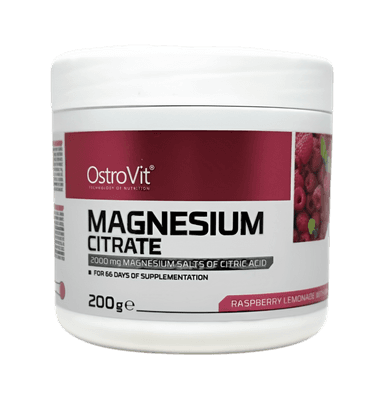 Magnesium Citrate Raspberry Lemonade with Mint