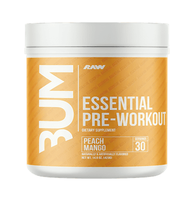 CBUM Essential Pre-Workout Peach Mango