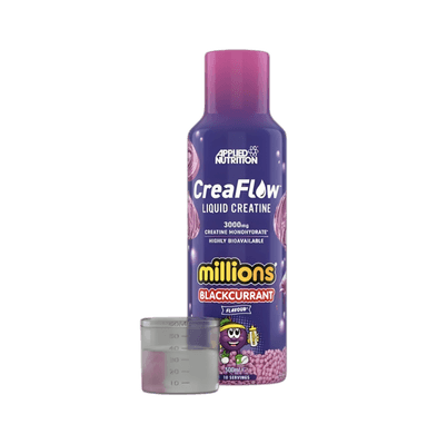 CreaFlow Liquid Creatine Millions Blackcurrant 500ml Flytande