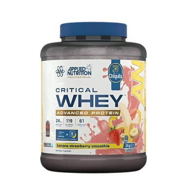 Critical Whey Banana Strawberry Smoothie