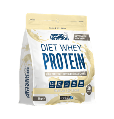 Diet Whey Vanilla Ice Cream
