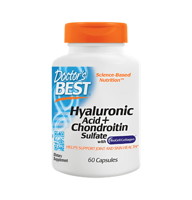 Hyaluronic Acid + Chondroitin Sulfate with BioCell Collagen
