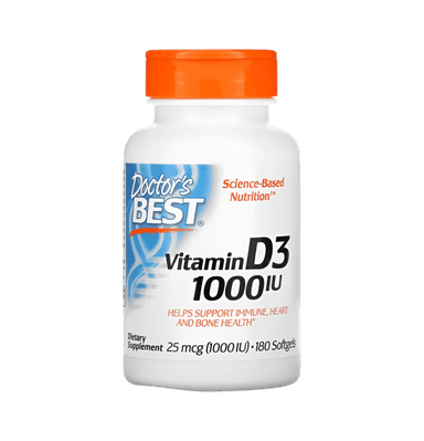 Vitamin D3 1000IU 180 Gelkapslar