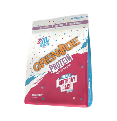 Grenade Whey Protein Blend Vanilla Birthday Cake