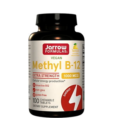 Methyl B-12 1000µg (Lemon) 100 Veganska Tuggtabletter