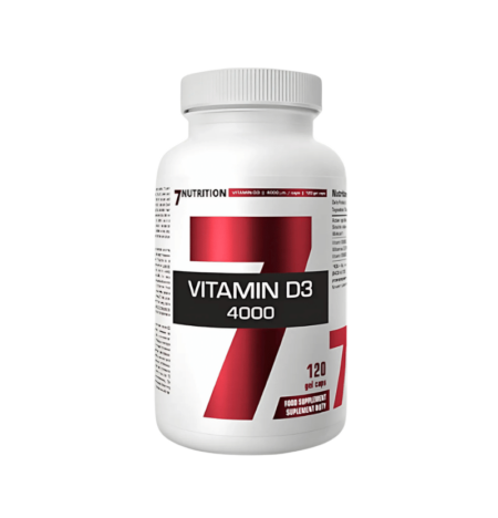 7Nutrition Vitamin D3 4000IE 120 Kapslar
