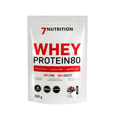 7Nutrition Whey Protein 80, 500g - Chocolate