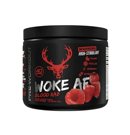 Bucked Up Woke AF Pre-Workout 282 g - Blod Raz
