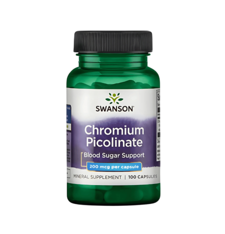 Swanson Chromium Picolinate 200mcg 100 Kapslar