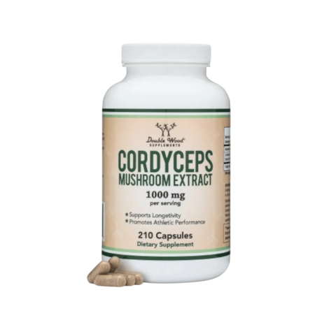 Double Wood Cordyceps Extract 500mg 210 Kapslar