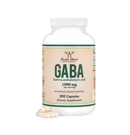 Double Wood GABA 500mg 300 Kapslar