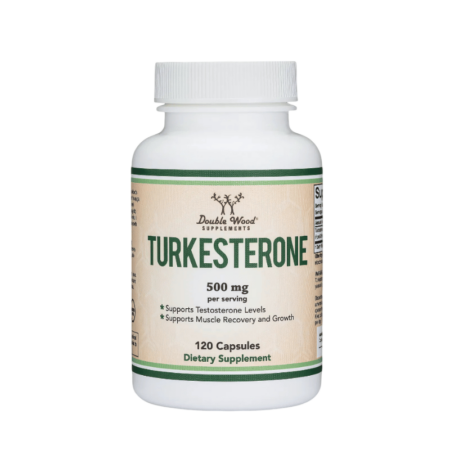 Double Wood Turkesterone 500mg 120 Kapslar