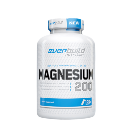 Everbuild Magnesium 200mg 100 Tabletter