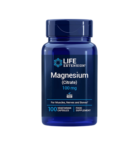 Life Extension Magnesiumcitrat 100mg 100 Kapslar