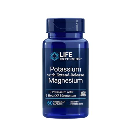 Life Extension Potassium & Magnesium 60 Kapslar