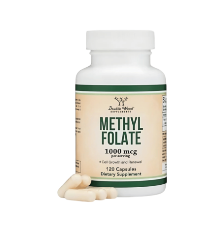 Double Wood Methylfolate 1000mcg 120 Kapslar