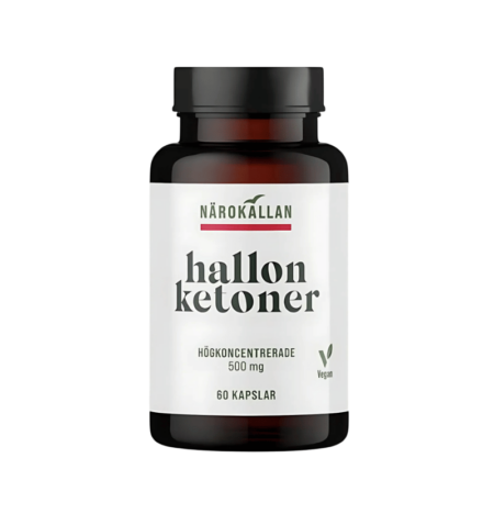 Närokällan Hallonketoner 500mg 60 Kapslar
