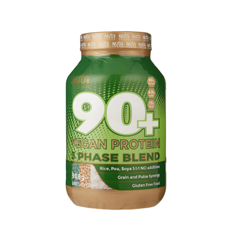 Nutri Sport 90+ Vegan Protein 908g - Naturell