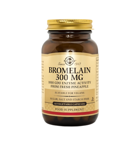 Solgar Bromelain 300mg 60 Kapslar